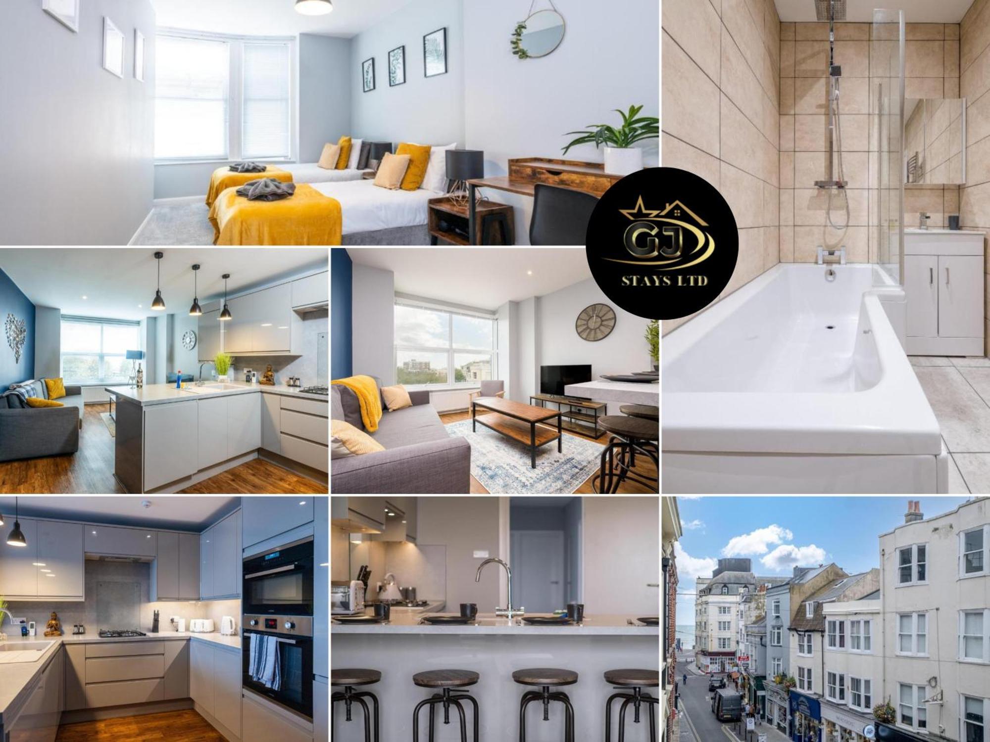 Modern Apartments With Sea Views, Steps From Brighton Beach & The Royal Pavilion Exteriér fotografie